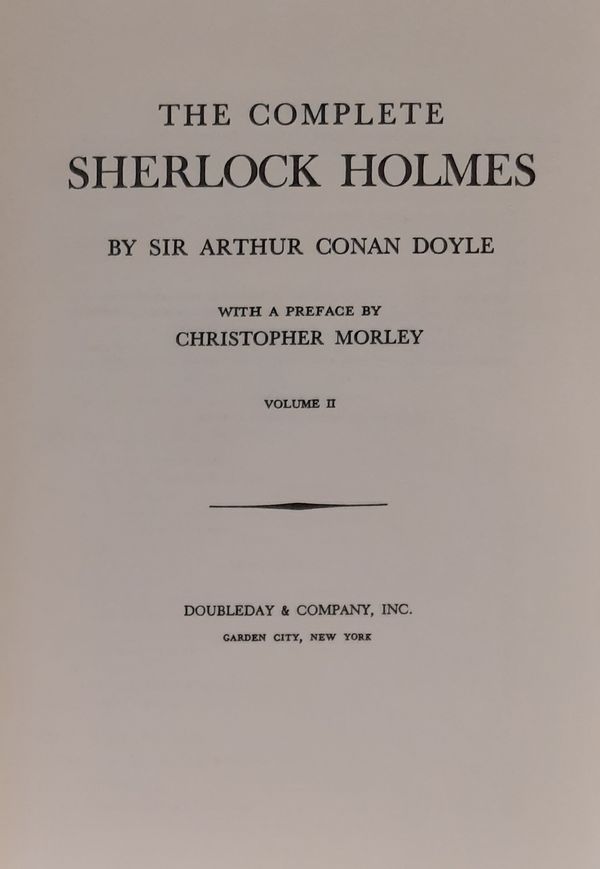 Arthur Conan Doyle - The Complete Sherlock Holmes - Obrázek 2